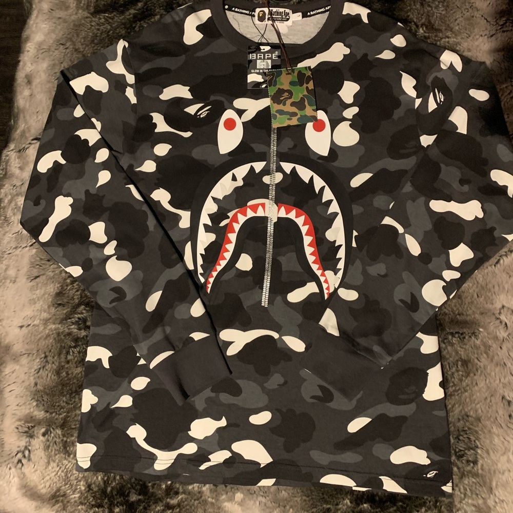 Men’s BAPE Glow in the Dark Longsleeve